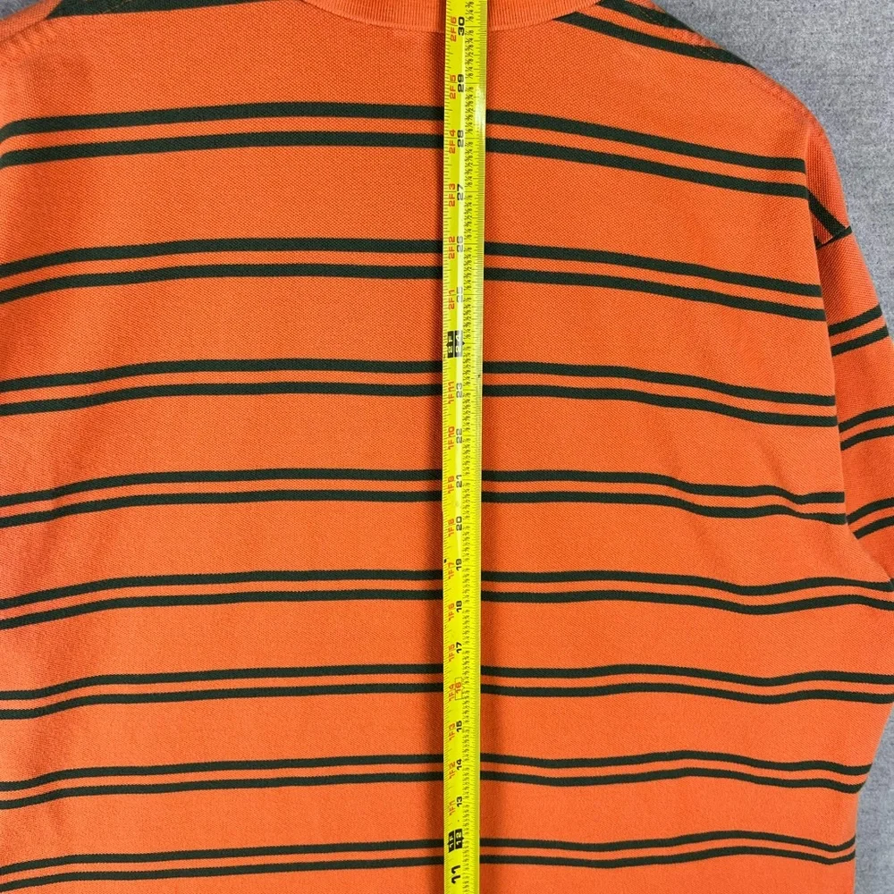 Ralph Lauren‎ Polo Rugby Short Sleeve Shirt Men’s XXL Orange Green